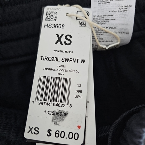 🆕 adidas Women's Tiro23 League Sweat Pants Size XS NWT - Picture 3 of 8